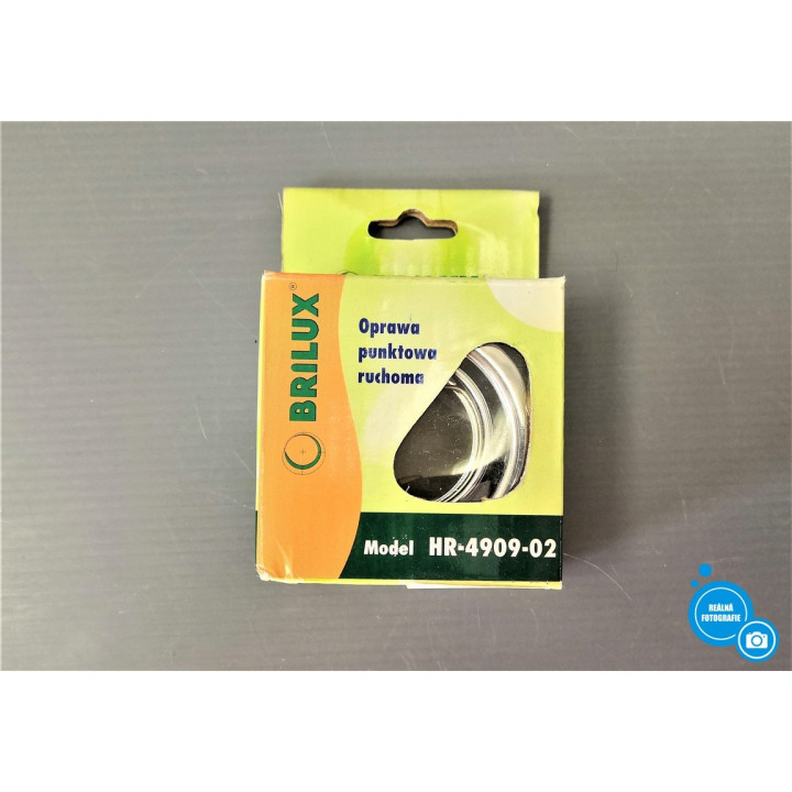 Pohyblivé bodové svítidlo Brilux HR-4909-02, 35W - stříbrná