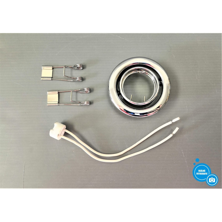 Pohyblivé bodové svítidlo Brilux HR-4909-02, 35W - stříbrná