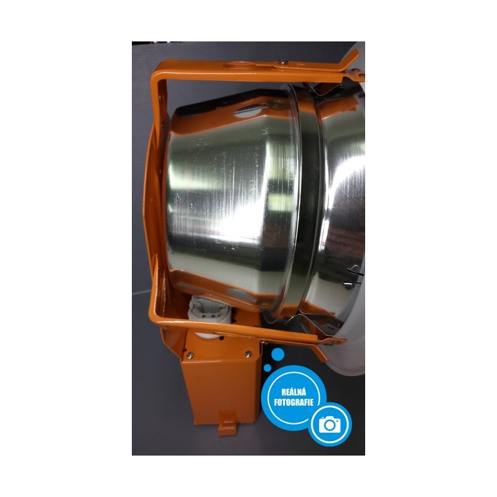 Stropní lampa s reflektorem Brilux 8036C - oranžová