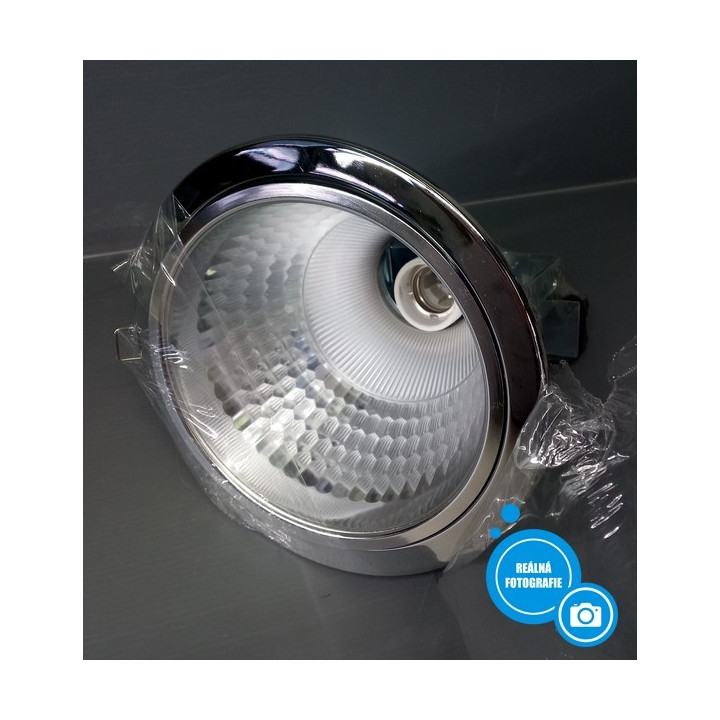 Stropní svítidlo s reflektorem Brilum R-6000 -chromová