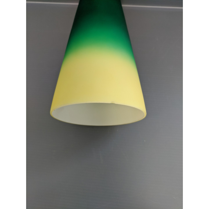 Závěsné svítidlo Brilux Equa 11 - zelená/žlutá