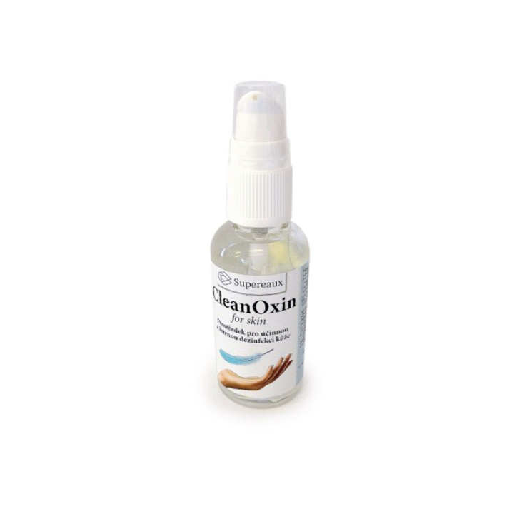 Dezinfekční prostředek na ruce a pokožku CleanOxin for skin, 50ml