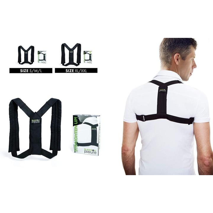 Vyrovnávač zad Blackroll posture vel. xxl, černá