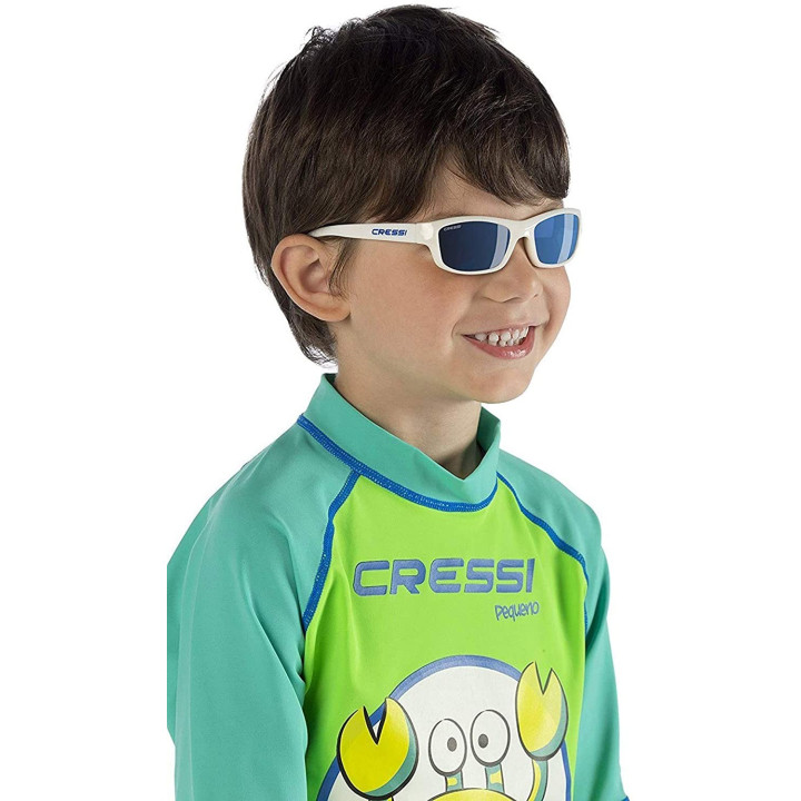Dětské sluneční brýle Cressi Yogi Kid - unisex, bílá