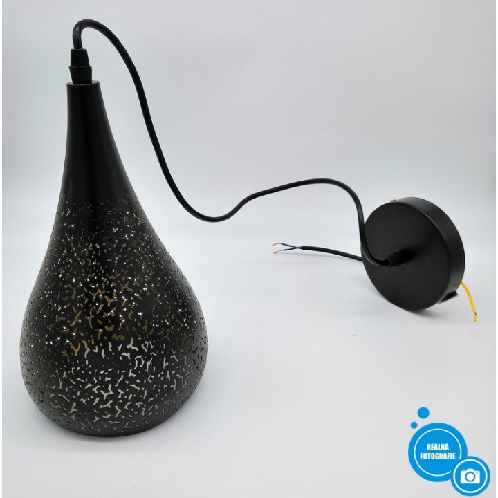 Závěsná lampa Magic Space 1 - černá