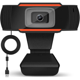 Webkamera Whew 1080P HD, oranžová